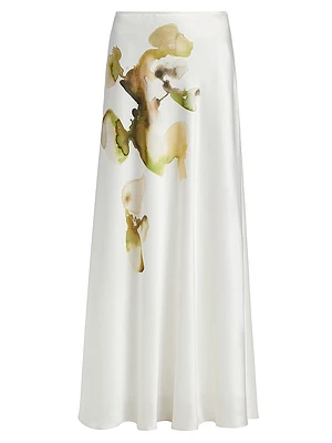 Soroba Satin Maxi Skirt