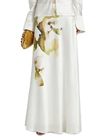 Soroba Satin Maxi Skirt