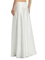 Soroba Satin Maxi Skirt
