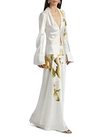 Soroba Satin Maxi Skirt