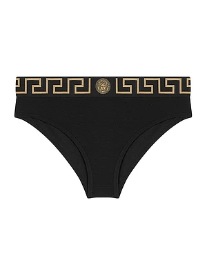 Stretch Cotton Logo Briefs