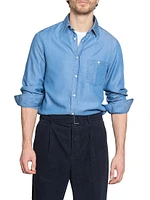 Alex Washed Button-Front Shirt