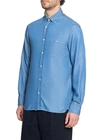 Alex Washed Button-Front Shirt