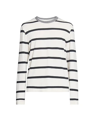 Striped Long-Sleeve T-Shirt