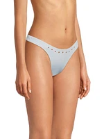 Jaclyn Laser-Cut Bikini Bottom