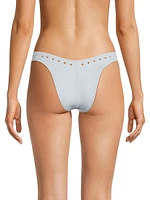 Jaclyn Laser-Cut Bikini Bottom