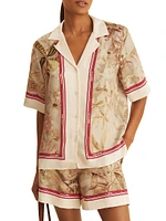 Reiss x NYBG Santana Floral Shirt