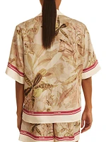 Reiss x NYBG Santana Floral Shirt