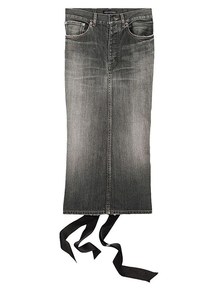 Lace-Up Skirt