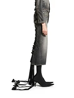 Lace-Up Skirt