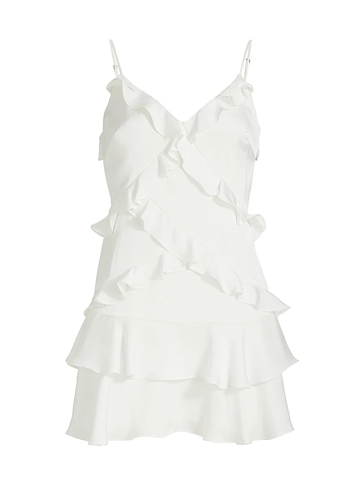 Maria Ruffled Tiered Minidress