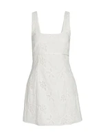 Amalia Eyelet Minidress