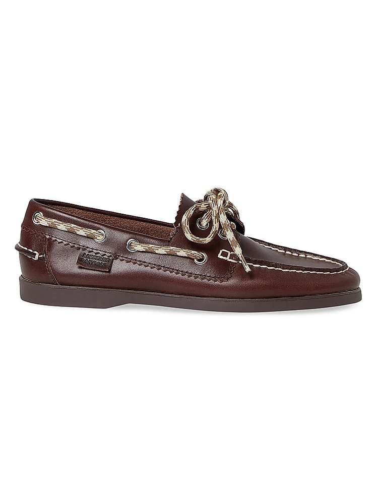 Franco Leather Boat Shoes