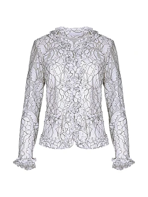 Giana Floral Lace Jacket
