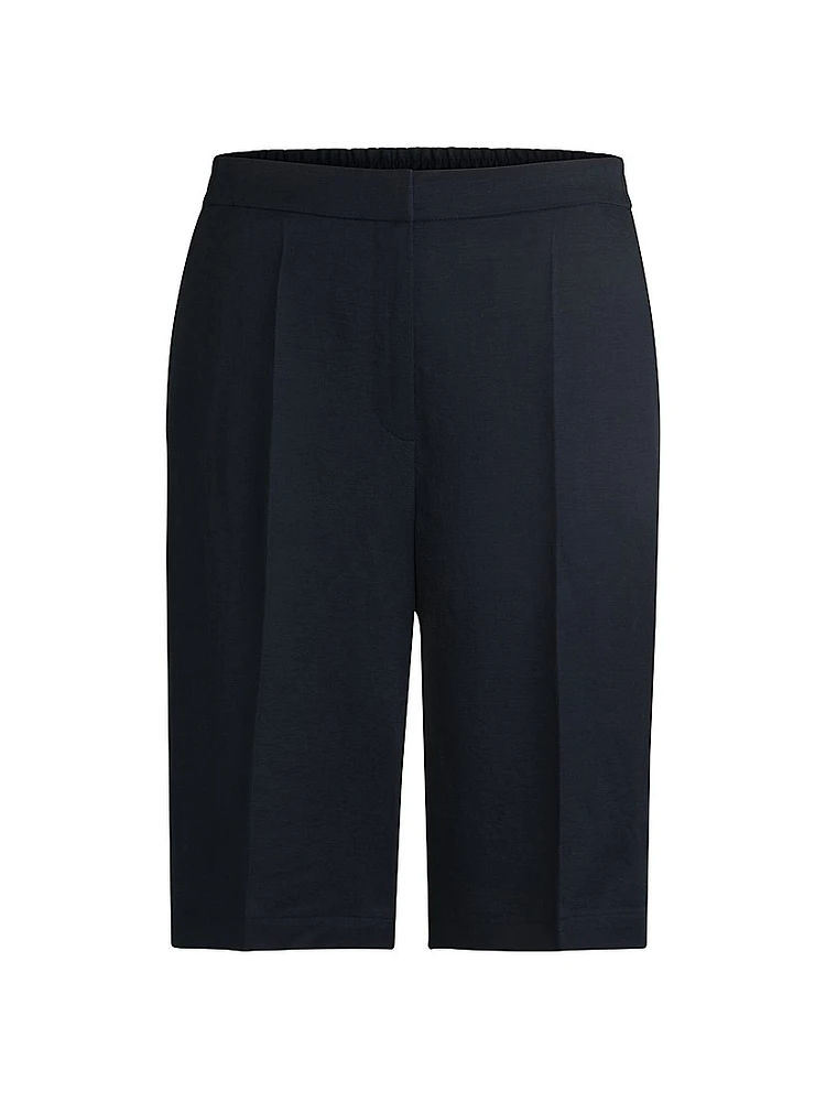 Relaxed-Fit Shorts with Wide Leg
