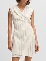 Wrap-Front Dress