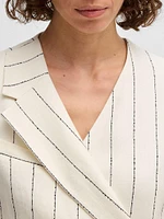 Wrap-Front Dress