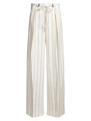 Loose-Fit Suit Trousers