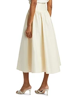 Polina Cotton Poplin Skirt