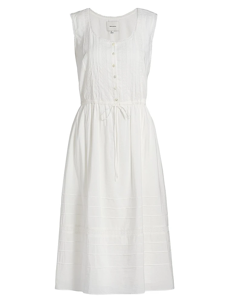 Lonnie Sleeveless Midi-Dress