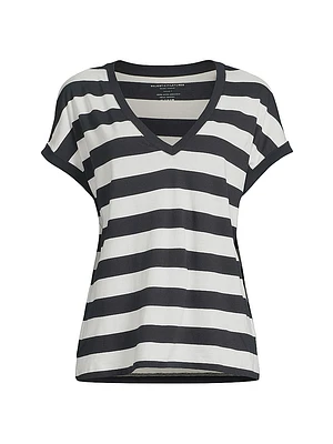 Striped Cotton T-Shirt