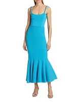 Tess Knit Sleeveless Midi-Dress