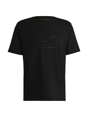 Cotton-Jersey Relaxed-Fit T-Shirt with Seasonal Artwork