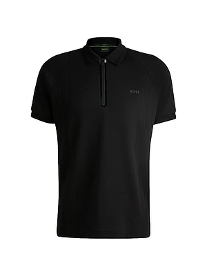 Polo Shirt Drop-Needle Stretch Fabric