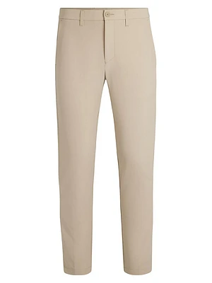 Slim-Fit Pants Water-Repellent Stretch Fabric