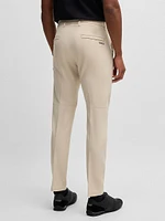 Slim-Fit Pants Water-Repellent Stretch Fabric