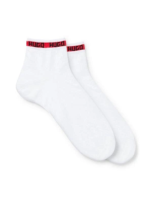 Two-Pack of Short Length Socks with Logo Tape