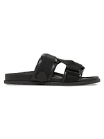 Mon Summer Slides Nappa Leather