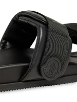 Mon Summer Slides Nappa Leather