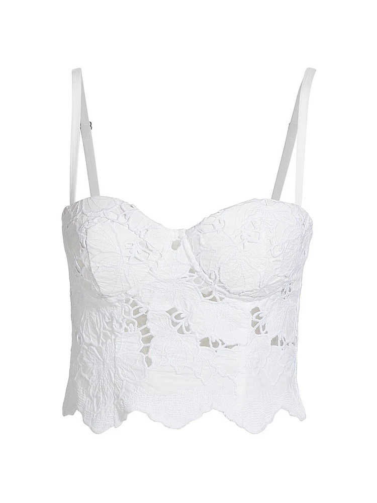 Sonya Embroidered Bralette