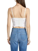 Sonya Embroidered Bralette