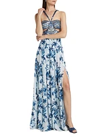 Annistyn Floral Embellished Gown