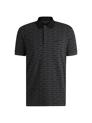 Paddy Polo Shirt Printed Stretch Cotton