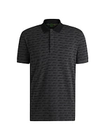 Paddy Polo Shirt Printed Stretch Cotton