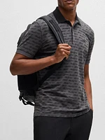 Paddy Polo Shirt Printed Stretch Cotton
