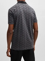 Paddy Polo Shirt Printed Stretch Cotton