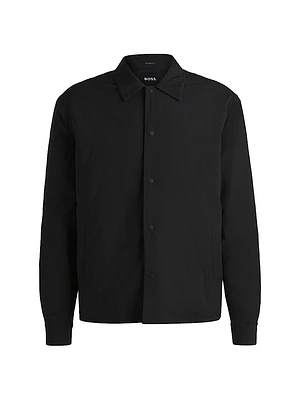 Relaxed-Fit Overshirt with Lightweight Padding