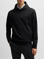 Regular-Fit Hoodie a Pinstripe Cotton