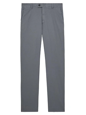 Dobby Pique Chino Trousers