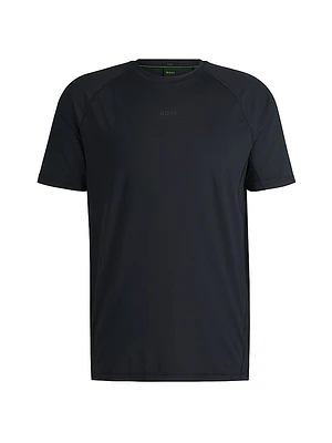 Slim-Fit T-Shirt with Decorative Reflective Details