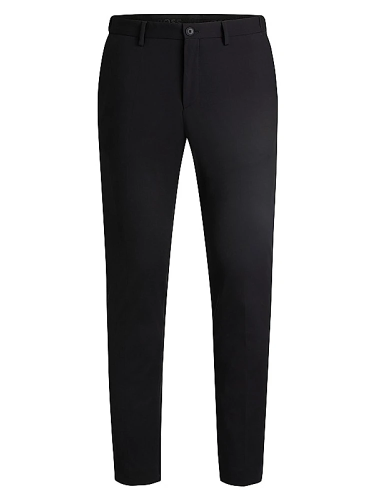 Slim Fit Trousers in Performance Stretch Jersey