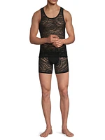 Barocco Sheer Lace Tank