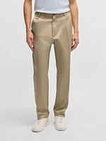 Relaxed-Fit Trousers Cotton Twill