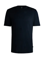 Mercerized-Cotton T-Shirt with Double B Monograms