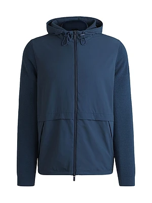 Softshell Jacket with Knitted Details