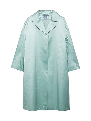 Single-Breasted Duchesse Coat